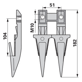 Doppelfinger Anstelle Von Rapi (00604210) Prillinger