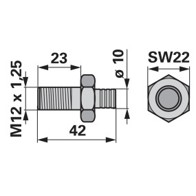 Schraube Anstelle Von Aebi 100 (00606132) Prillinger