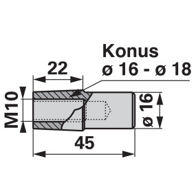 Konuszapfen Anstelle Von Aebi (00606138) Prillinger