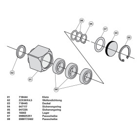 Kulissenstein 40 Mm Komplett M (00606259) Prillinger