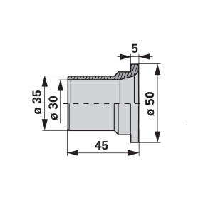 Büchse 30X35X45 Mm Anstelle Vo (00606384) Prillinger