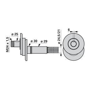 Exzenterwelle Anstelle Von Vog (00606426) Prillinger