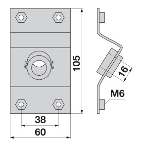 Lagerhalter Oben Anstelle Von (00606737) Prillinger