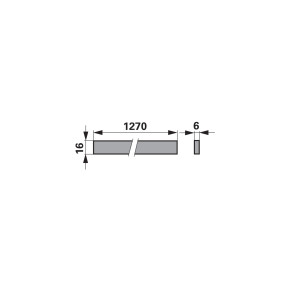 Reibungsleiste 127 Cm Anstelle (00608343) Prillinger