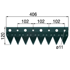 Halter mit Klingen Anstelle Vo (00612144) Prillinger