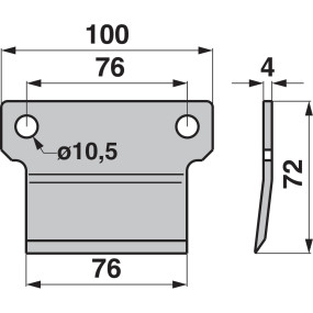 Messerhalter Anstelle Von Aebi (00616121) Prillinger