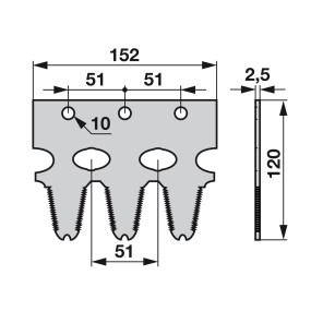 Fingerplatte Anstelle Von Bcs, (00616424) Prillinger