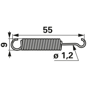 Feder Zu Bcs 106.5183 (00616661) Prillinger