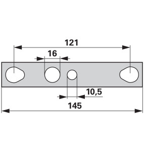 Distanzblech 0,5 Mm Anstelle V (00617300) Prillinger