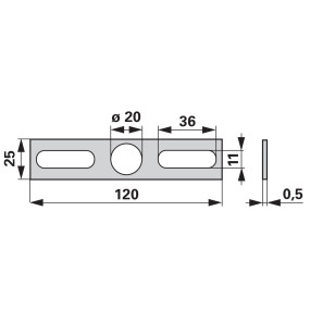 Beilagblech 0,5 Mm Anstelle Vo (00617581) Prillinger