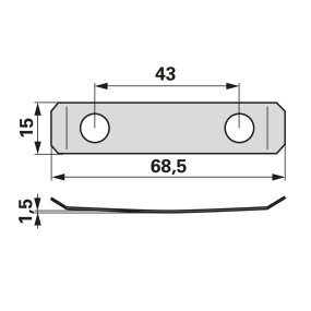 Lasche Anstelle Von Rapid 2573 (00628502) Prillinger