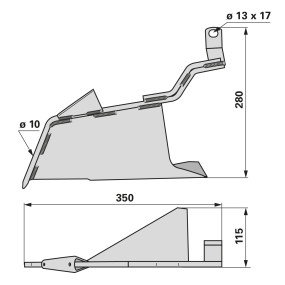 Grasteiler Anstelle Von Aebi 1 (00629060) Prillinger