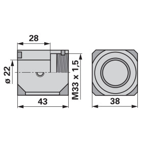 Kulissenstein 38 Mm Anstelle V (00630160) Prillinger