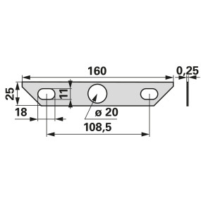 Unterlage 0,25Mm 0,25 Mm, Anst (00647706) Prillinger