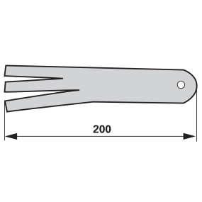 Schläger Anstelle Von 200X35X1 (00690109) Prillinger