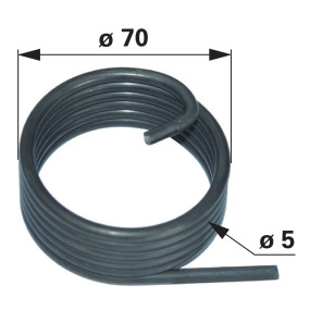 Schenkelfeder rechts Anstelle (00690115) Prillinger