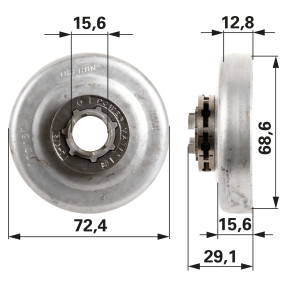 Ringkettenrad Anstelle Von Ore (00763132) Prillinger