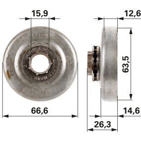 Ringkettenrad Anstelle Von Ore (00763160) Prillinger