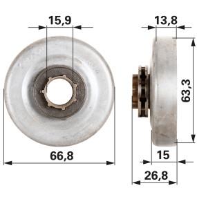 Ringkettenrad Anstelle Von Ore (00763182) Prillinger