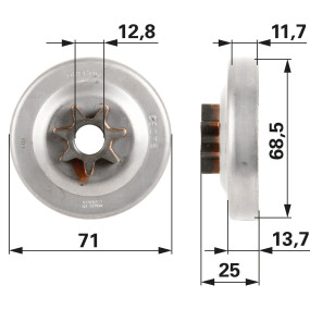 Spurkettenrad Anstelle Von Ore (00763281) Prillinger