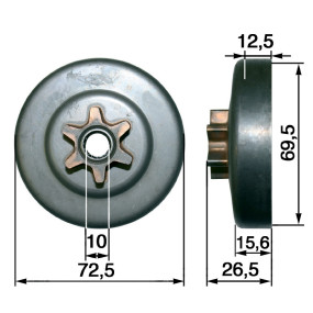 Spurkettenrad Anstelle Von Ore (00763291) Prillinger