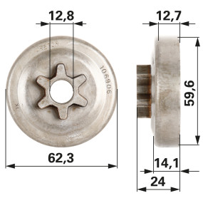 Spurkettenrad Anstelle Von Ore (00763801) Prillinger