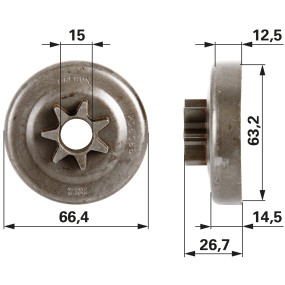 Spurkettenrad Anstelle Von Ore (00763808) Prillinger