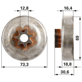 Spurkettenrad Anstelle Von Ore (00763819) Prillinger