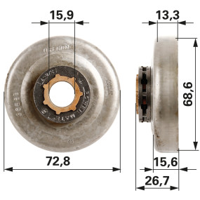 Ringkettenrad Anstelle Von Ore (00763850) Prillinger