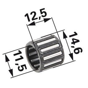 Nadellager Ad:14,6Mm Id:11,5Mm (00764382) Prillinger