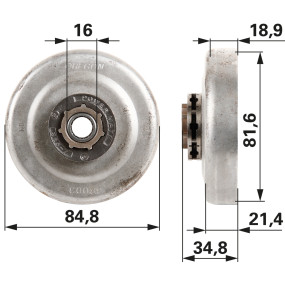 Ringkettenrad Carlton 35464X, (00764864) Prillinger