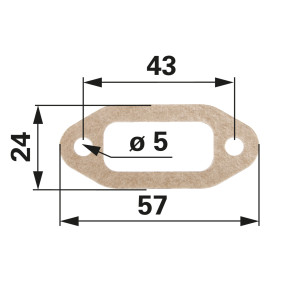 Auspuffdichtung  Anstell Von H (00770196) Prillinger