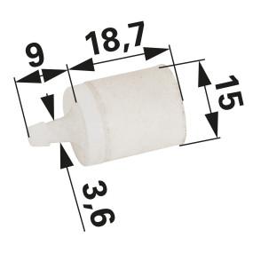 Benzinfilter Universal (00770837) Prillinger