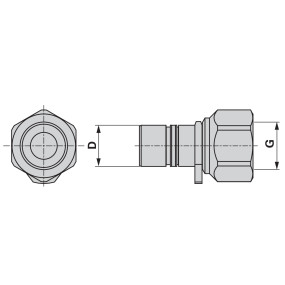 Adapter Weo Dm 13 Ig1/2 (00814545) Prillinger