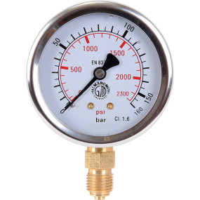 Manometer 160Bar Dm63 G1/4 U (00815241) Prillinger