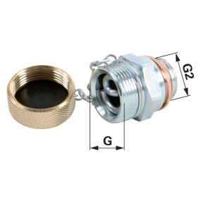 Öl-Ablassventil M18X1,5 (00815551) Prillinger