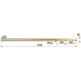 Zinkenträger 1150 Mm, Fella 16 (20161618) Prillinger