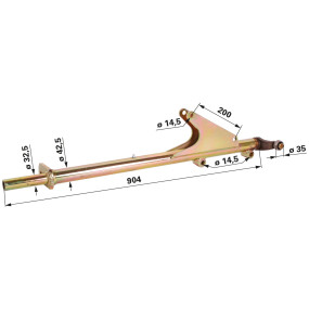 Zinkenarm Komplett Stoll 3510- (281628230) Prillinger